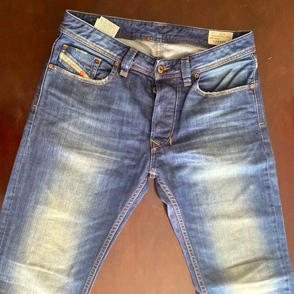 Mens Diesel Larkee Jeans W30/L32 Wash 0838B - Picture 3 of 6